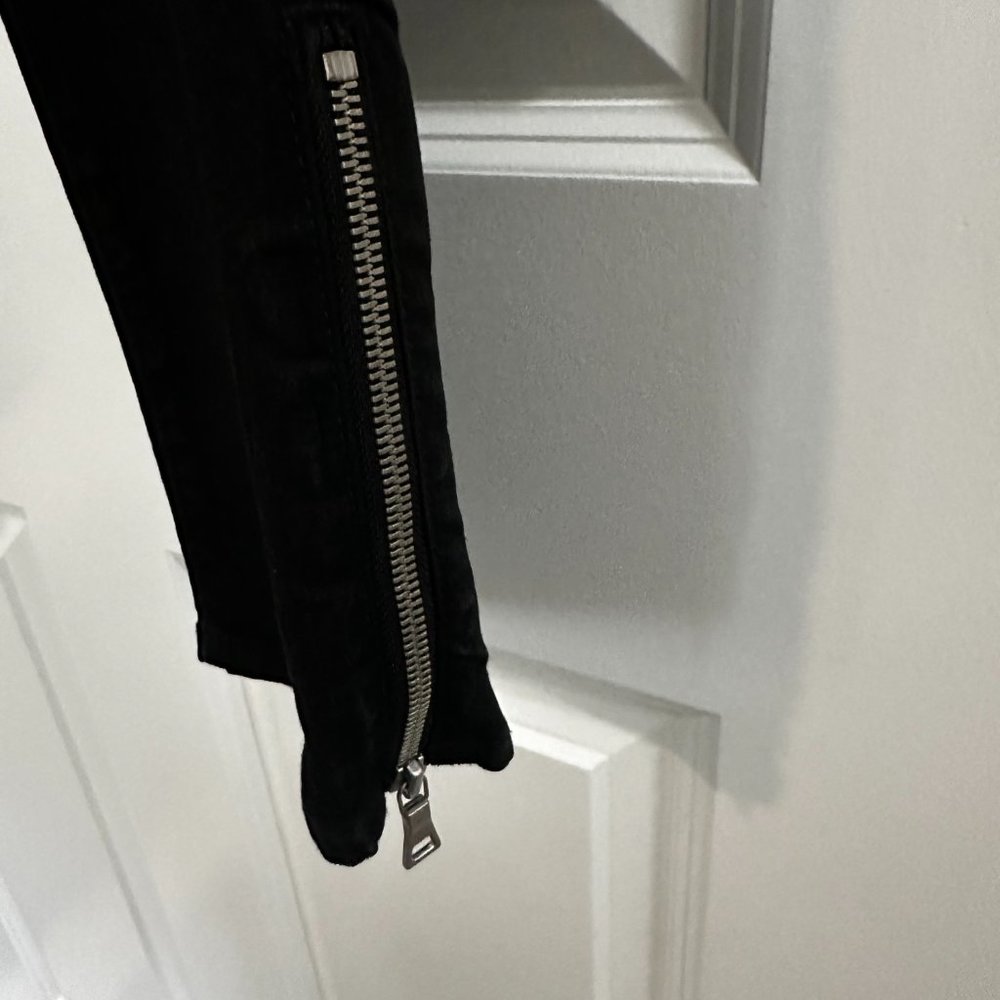 LOFT Plus Black Skinny Jeans w/ Zipper Details | Size 22 NWOT - Picture 6 of 11